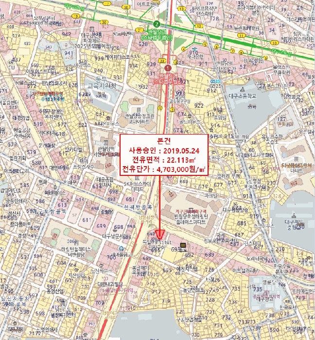 대구지법 2025타경838-1 사진
